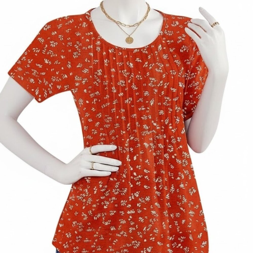 Fantaslook Women's Pleated Tunic Top